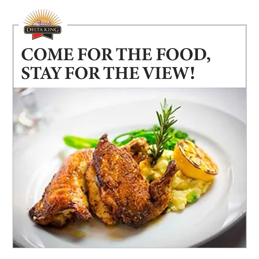 TheDeltaKing's tweet image. Join us at the Delta Bar &amp;amp; Grill on the Delta King for a unique dining experience. 

See you soon!
deltaking.com

#DeltaBarAndGrill #SacramentoDining #LocalIngredients #deltakingsac #oldsac #oldsacwaterfront