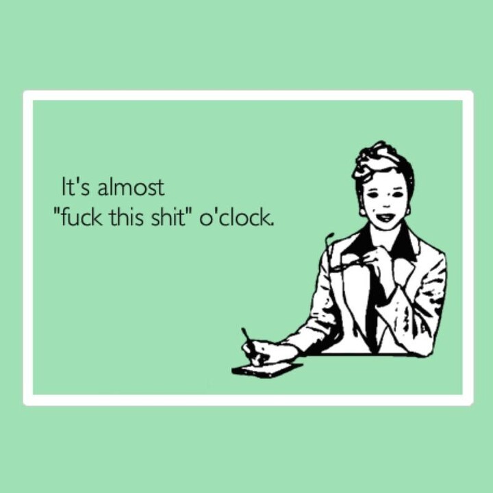 The best time of the week! Right about now's a good time for that extennnndddded coffee break that burns twenty minutes, or that office plant tour (because hey, have you said hi to THEM lately?) or pretending it's day two of your period and you need twelve minutes in the bat…