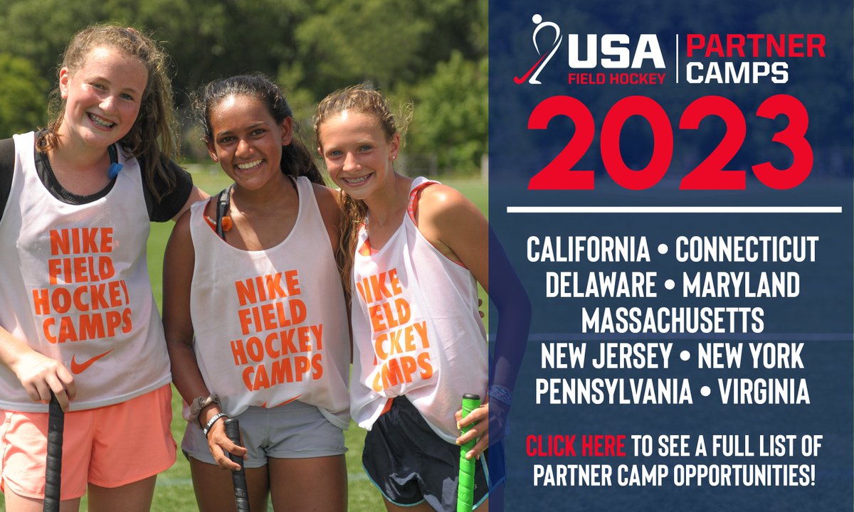 🇺🇸 RT | USA Field Hockey | Looking to advance your field hockey skills this summer? Sign up for a USA Field Hockey Partner Camp in your area! The Partner Camp Program provides dedicated athletes access to quality summer hockey camps.

Learn more &amp; find a…