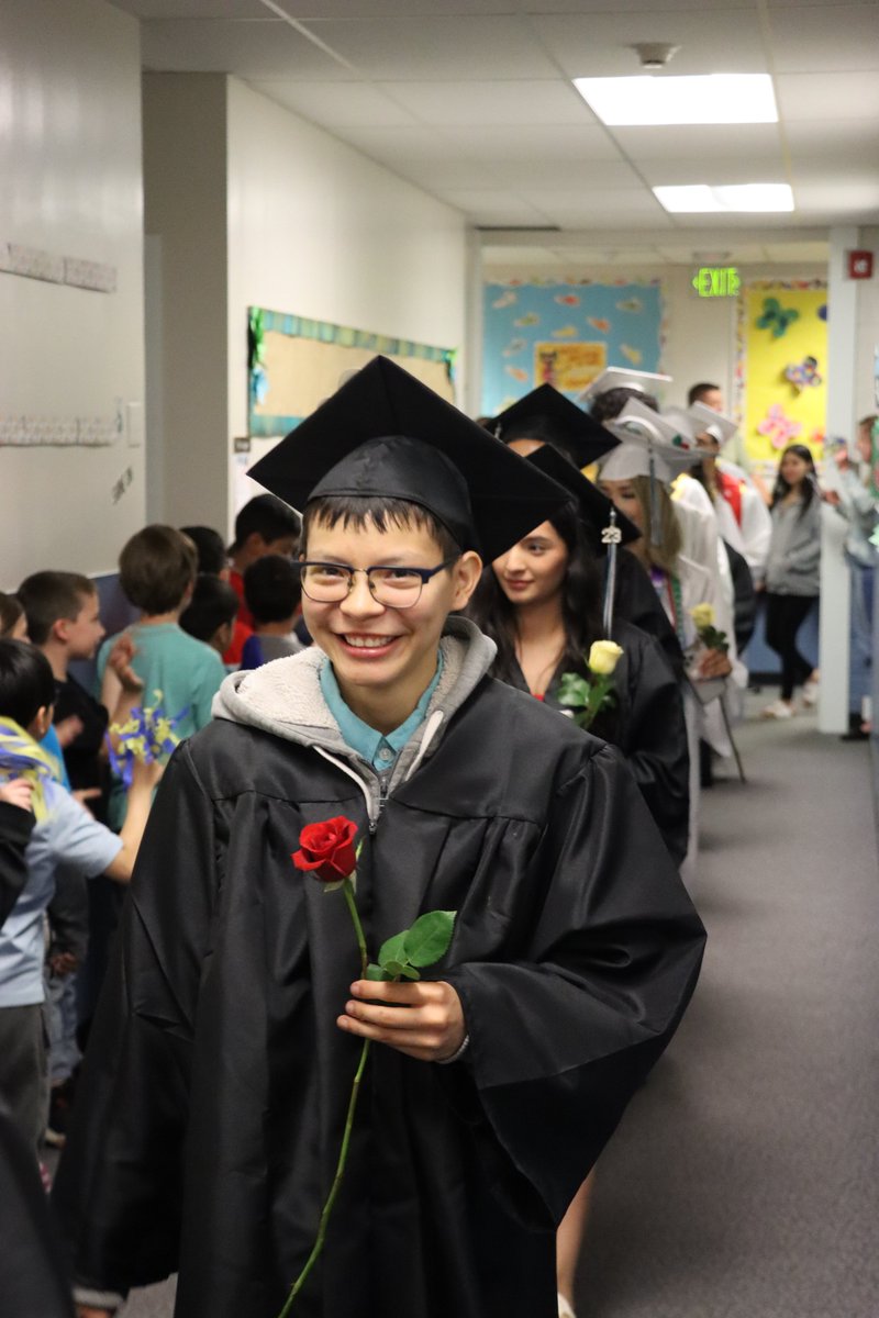 A walk down memory lane as the Westminster High School Class of 2023 visited their elementary schools. Today the students paraded through the halls of their first schools and tomorrow they'll walk into their future! #WeMadeIt23 #GoWolves