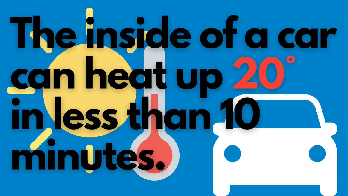 NHTSAgov's tweet image. Parking in the shade or rolling down a window does not prevent your car from heating up to deadly temperatures! 
❌ Never leave a child in a car alone.
👁️ Always check the back seat.
🔒 Lock unattended vehicles.
#HeatstrokeKills #CheckForBaby