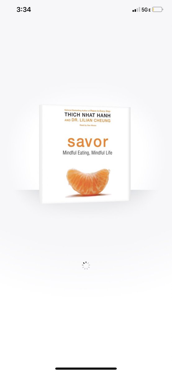 brooks_reads's tweet photo. #audiobook of the month: Savor. Very insightful about why you should eat healthy. #HealthyHabits #HealthyFood #mindfullness #brooksreads https://t.co/KW7AnVh5rx