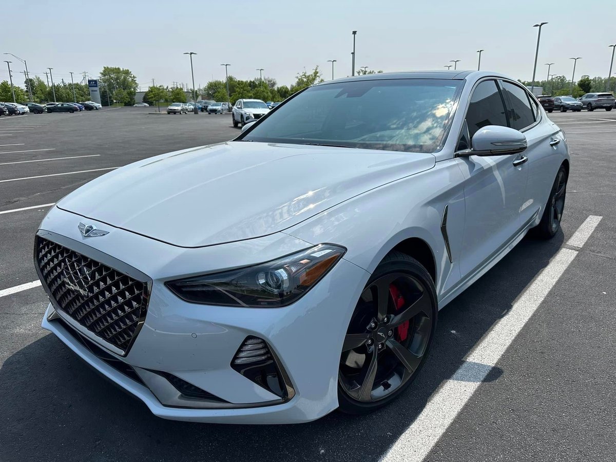 New arrival. A certified pre-owned 2020 Genesis G70 AWD with only 19,000 miles. #GenesisGV70 #GenesisOfNoblesville