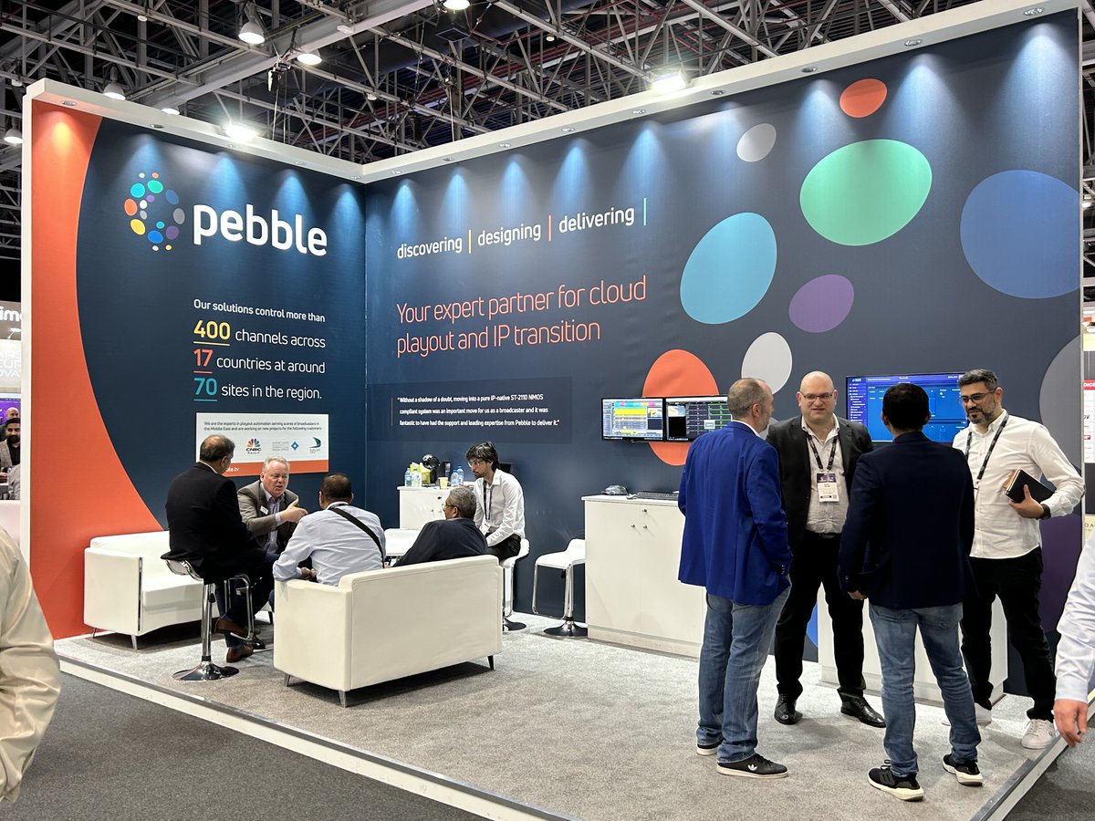 Bubble_Agency's tweet image. It was great to see some of Bubble&apos;s clients exhibiting at @CABSATofficial 2023, the region&apos;s largest event for the creative, broadcast and satellite industries!🙌

@pebbleupdates @ross_video @ateme_tweets #CABSAT #CABSAT2023 #technology #tradeshow #broadcast