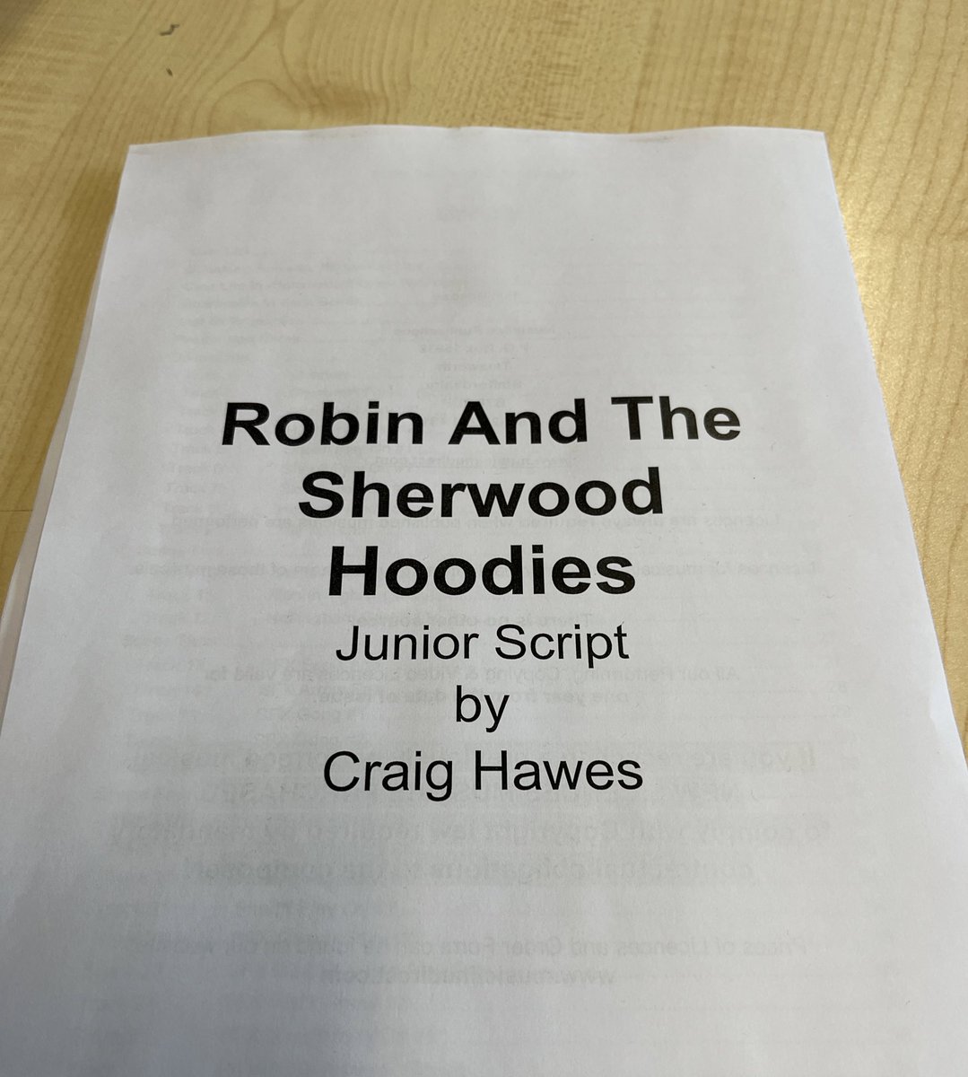 Here we go…! 🎭#Year6 #Teaching