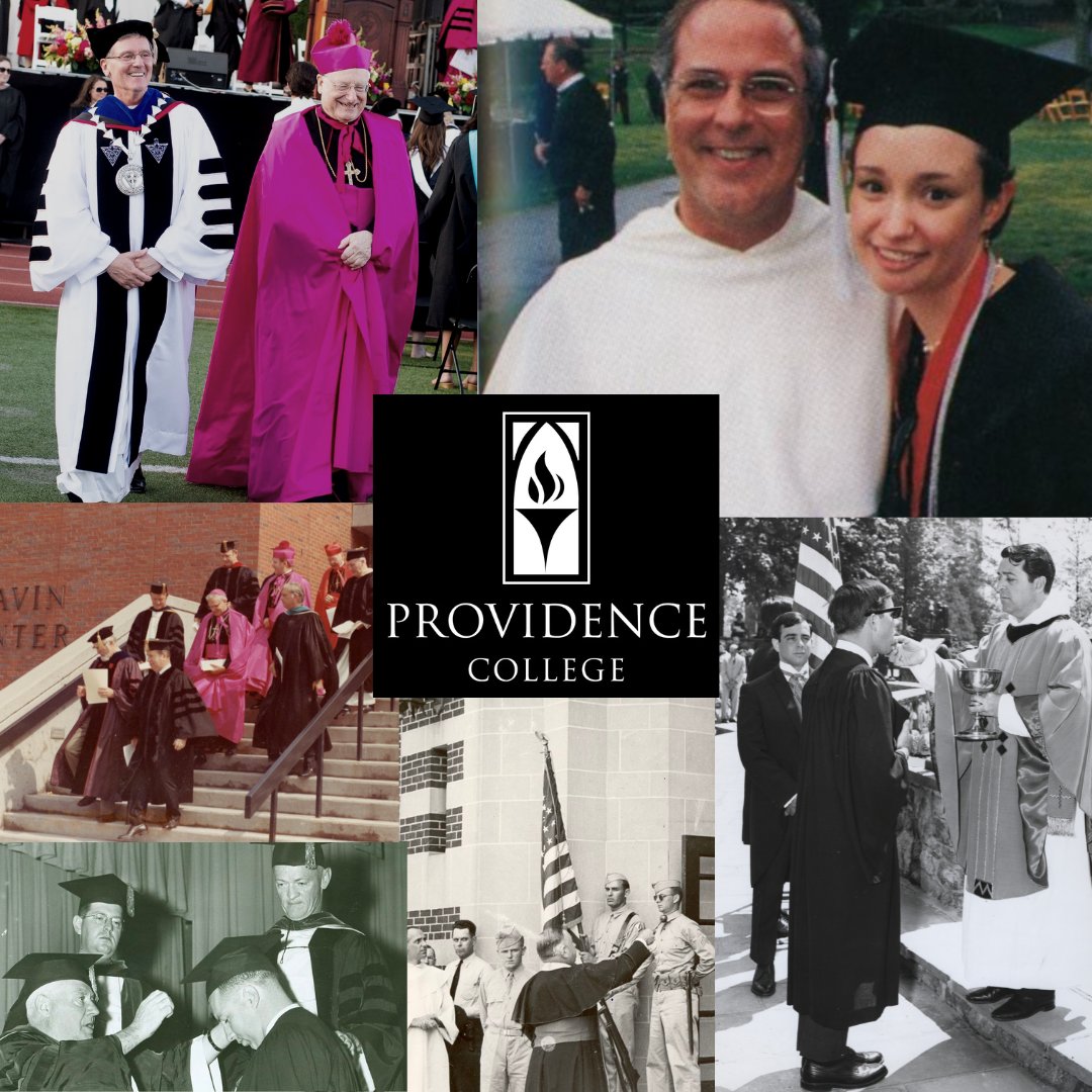 Library_PC's tweet image. Congratulations @ProvidenceCol Class of 2023!!!
Take a look back at some images from past graduations! Graphics adapted from a student-curated exhibit, up now on the library&apos;s 2nd floor. Check it out while in town for the celebrations! 

#Archives #PCArchives #CollegeHistory