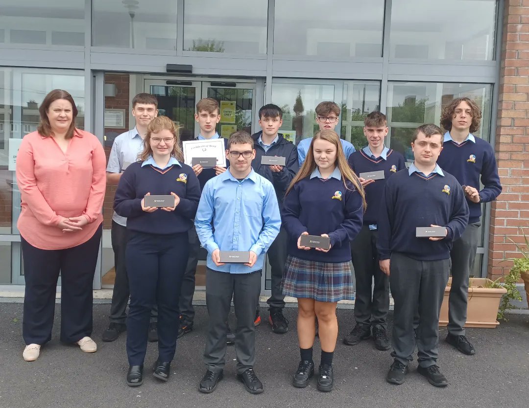 Congratulations to those students who received special Attendance Awards this morning for outstanding attendance throughout the whole school year. Superb achievement guys! 
#attendancematters 
@KCETB_Schools