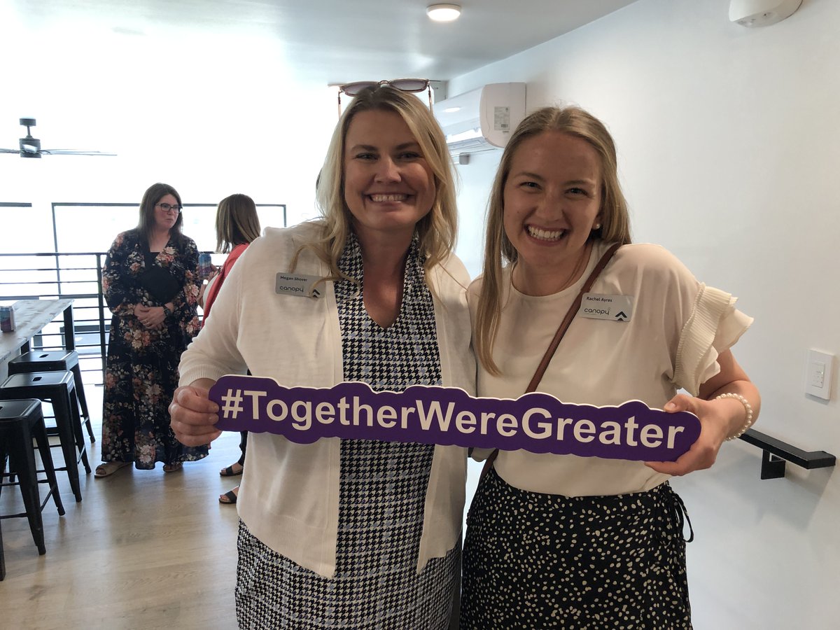 canopycu's tweet photo. Members of #TeamCanopy joined up with other women leaders from across Spokane at Greater Spokane Incorporated’s Women’s Leadership Connect Happy Hour to laugh and learn together. https://t.co/Ykw96lt2NU