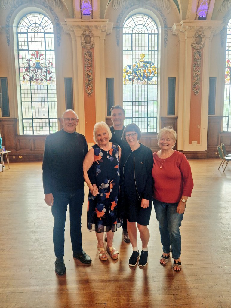 A few of our Educators at Stockport Town Hall yesterday for Dementia Awareness Day. 
Great talks as always about their lived experience of dementia and the role of EDUCATE in dementia care training 👏 @HWStockport #dementiaawarenessweek #DementiaActionWeek
