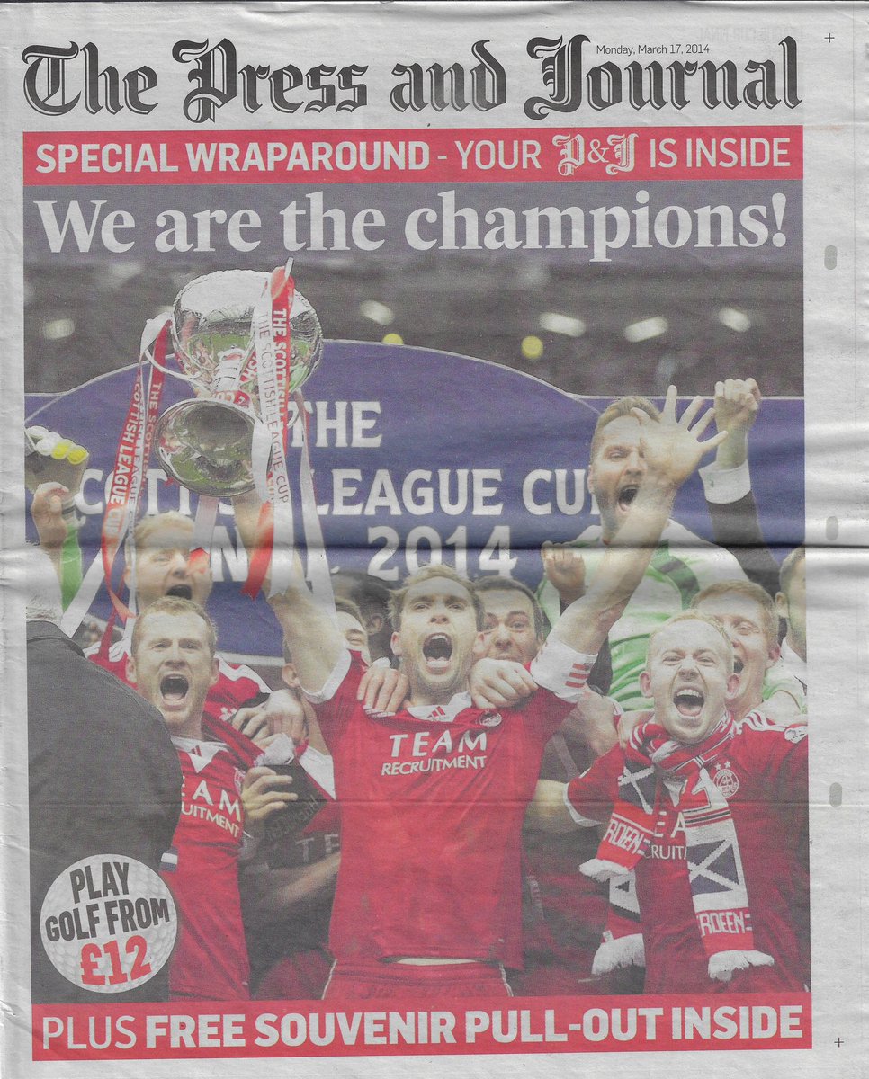 TheRealSkeneo's tweet photo. Here’s a crackin Dons press cutting from not so long ago - the P&amp;J from the day after #parkred. A tremendous outcome (shit match, though) but the best of it was that I got to share the day with  @_skeneo 

@AFCFormerPlayer 
@firstdonsmatch 
@AFCHeritage
@AFCHereWeGo
@AbzPodcast https://t.co/Z8U7FjHhdK