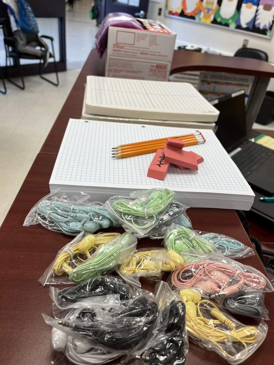dr_macgillivray's tweet photo. Getting all our EQAO gear in place! #GoMACCats https://t.co/Lq0WHpTljL