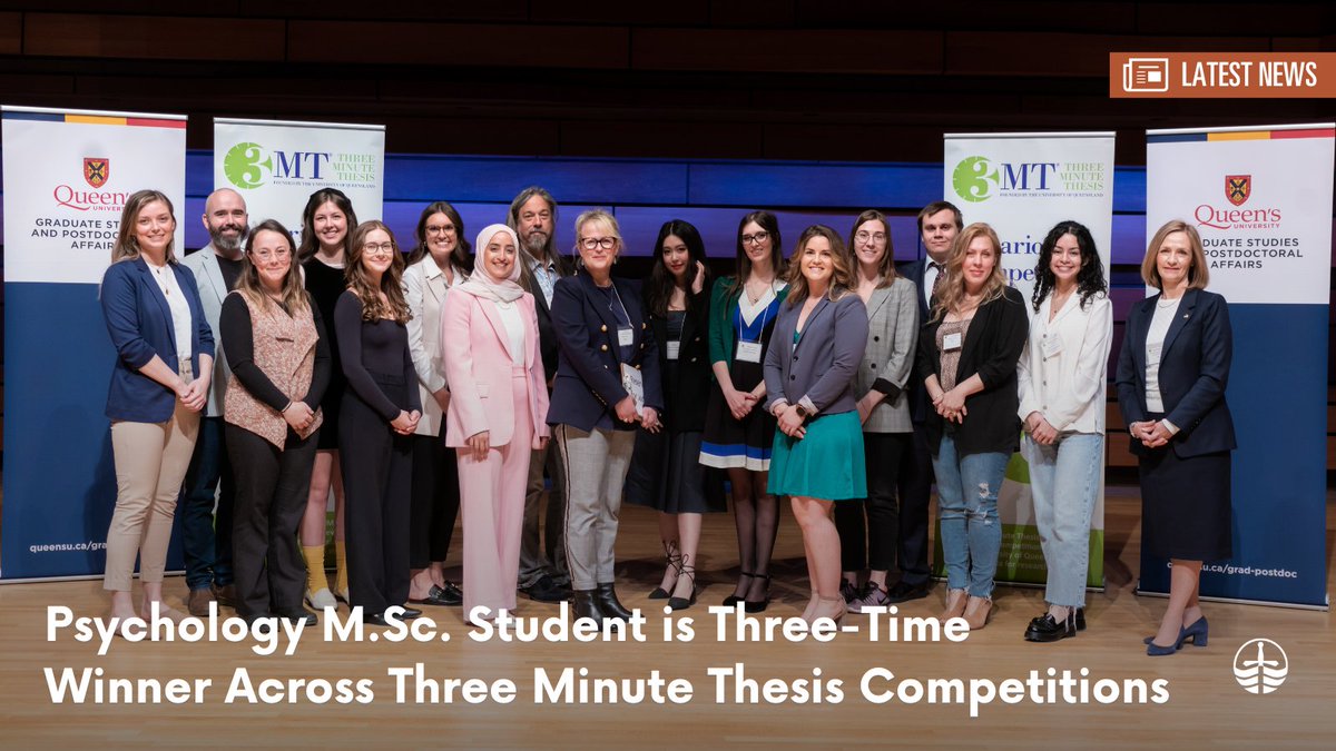 Trent University (@trentuniversity) on Twitter photo Congratulations to #TrentU Psychology M.Sc. Student, Jordan Till who took home the top prize and people’s choice award at Trent University's 3MT competition and Participant's Choice Award at the provincial 3MT event.🏆 bit.ly/3pZgii9
<a href="/TrentGradSchool/">School of Graduate Studies at Trent University</a> Congratulations to #TrentU Psychology M.Sc. Student, Jordan Till who took home the top prize and people’s choice award at Trent University's 3MT competition and Participant's Choice Award at the provincial 3MT event.🏆 bit.ly/3pZgii9
<a href="/TrentGradSchool/">School of Graduate Studies at Trent University</a>
