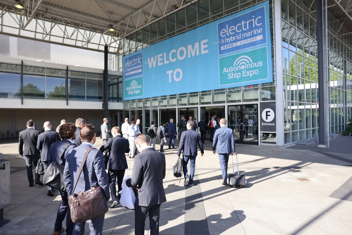 Autonomous Ship Expo (@autoshiptech) on Twitter photo Autonomous Ship Expo & <a href="/EHMWExpo/">Electric & Hybrid Marine Expo Europe</a> – open next month! Another feature of the show is the co-located #AutoShipTech & Conference. Read more in this piece by <a href="/EHMmagazine/">Electric & Hybrid Marine Technology International</a>: bit.ly/41Tk763
Get your FastTrack expo pass and avoid lost time at the entrance: bit.ly/3zktbpR Autonomous Ship Expo & <a href="/EHMWExpo/">Electric & Hybrid Marine Expo Europe</a> – open next month! Another feature of the show is the co-located #AutoShipTech & Conference. Read more in this piece by <a href="/EHMmagazine/">Electric & Hybrid Marine Technology International</a>: bit.ly/41Tk763
Get your FastTrack expo pass and avoid lost time at the entrance: bit.ly/3zktbpR