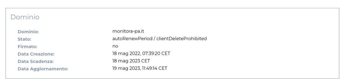 Maestro <a href="/giacomotesio/">Giacomo Tesio</a>, ma il dominio lo hai pagato oppure no? 🤣🤣🤣

<a href="/signorina37H/">Claudia</a> <a href="/sonoclaudio/">Claudio</a> <a href="/Monitorapa/">MonitoraPA ᵖᵃʳᵒᵈʸ</a> <a href="/NanniBassetti/">Nanni Bassetti</a> <a href="/gabrielepx/">Gabriele💎</a> @prevenzione <a href="/_andrea_lisis/">Andrea Lisi</a>