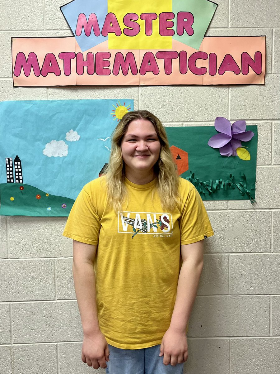 MathCats's tweet image. Congratulations math student of the week Courtney! #repthatA