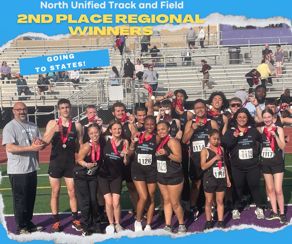 ESASDHSNORTH's tweet image. Congratulation to our Unified Track team on their second place finish at Regionals. They're now off to the State Championships next week. We're so proud of their hard work. There's no "i" in team but they prove that Unified, U &amp;amp; I have more success! #GenerationUnified