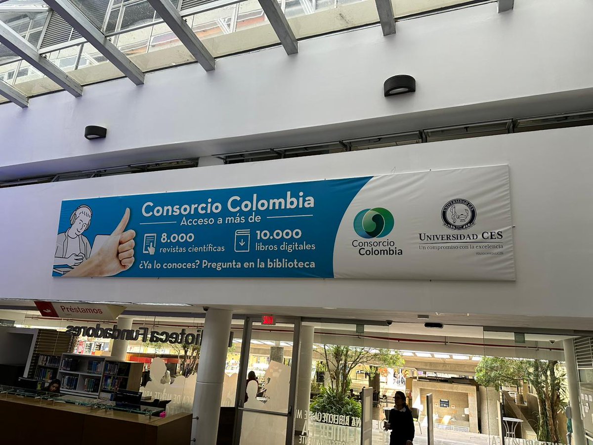 ConsorcioColom1's tweet photo. ¡Estamos en la @UniversidadCES y nos encontramos esto! 😍📚💻 https://t.co/460smtVkTn
