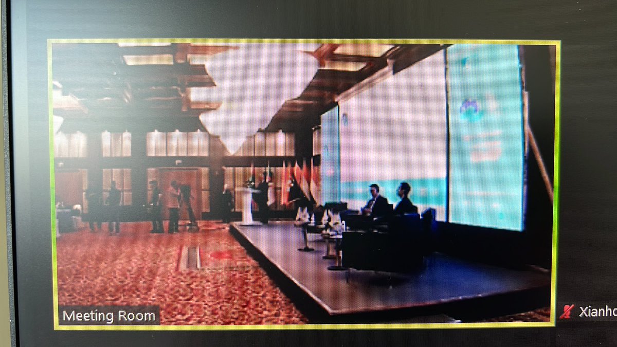 HuXianhong's tweet photo. honored to address #NAIGF 2023 challenges of #AI #IOT on privacy/ data protection; advocated holistic/evidence /human rights based approach #ROAM-X to prevent fragmentation and shape Internet as global digital commons and public good. @MarielzaTalks @TawfikJelassi @mingkuok https://t.co/p04yUzc0H7
