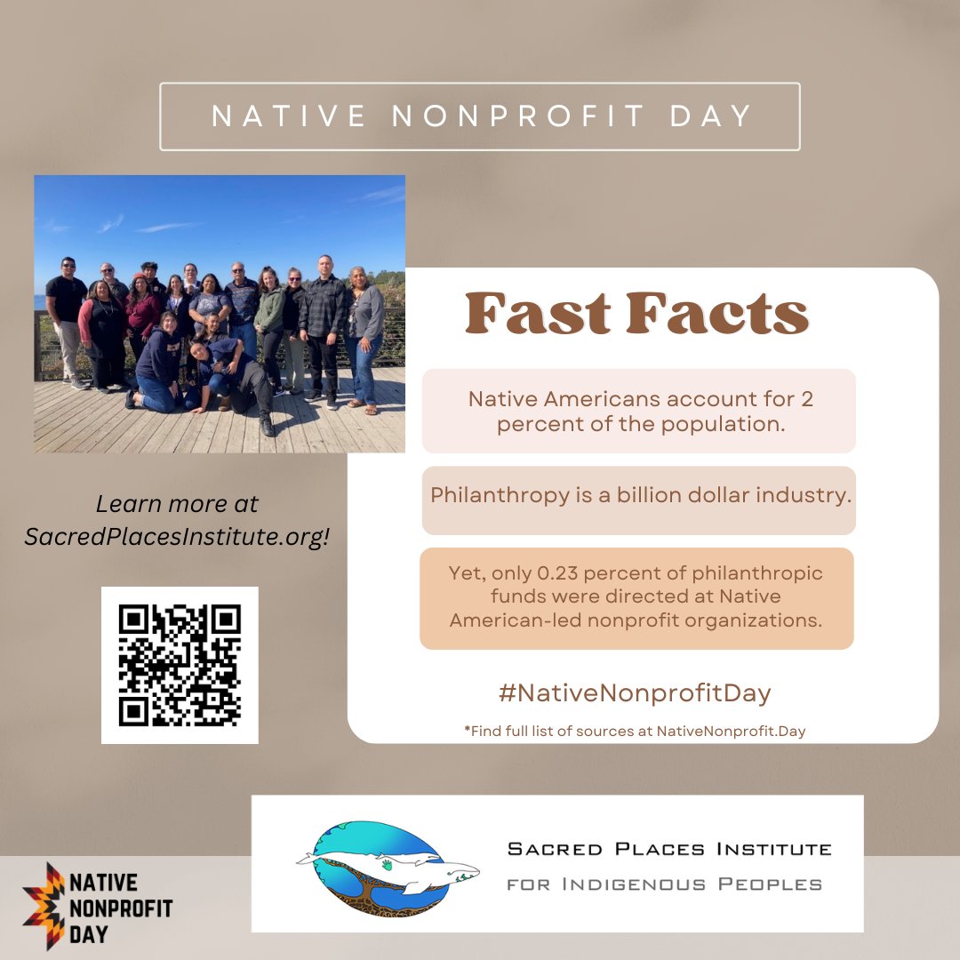 LibertyHill's tweet image. #NativeNonprofitDay is an opportunity for donors and foundations to learn about amazing Native-led nonprofits. We join organizations, foundations, and individuals in raising awareness of the importance of #GiveNative. Learn more visit nativenonprofit.day #SupportNativeLed