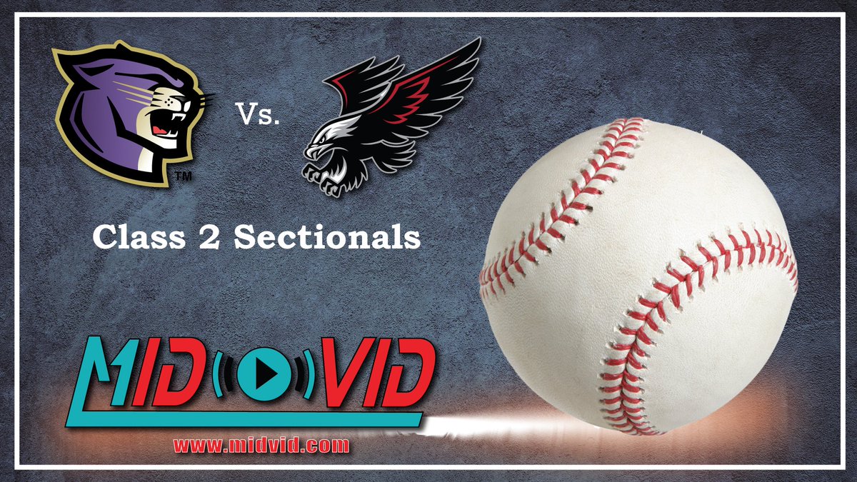 WATCH the Salisbury Panthers host the Eugene Eagles in Class 2 Sectional baseball on MONDAY at 5:00! There is a $10.60 charge to watch the video stream due to MSHSAA postseason restrictions. A FREE audio-only stream will also be available.