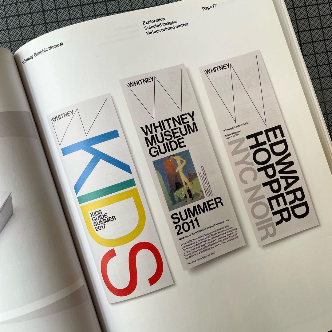 PhilFreeeee's tweet image. 10 years ago Experimental Jetset creates the graphic language (and sign system) for the Whitney Museum of American Art #DynamicIdentity