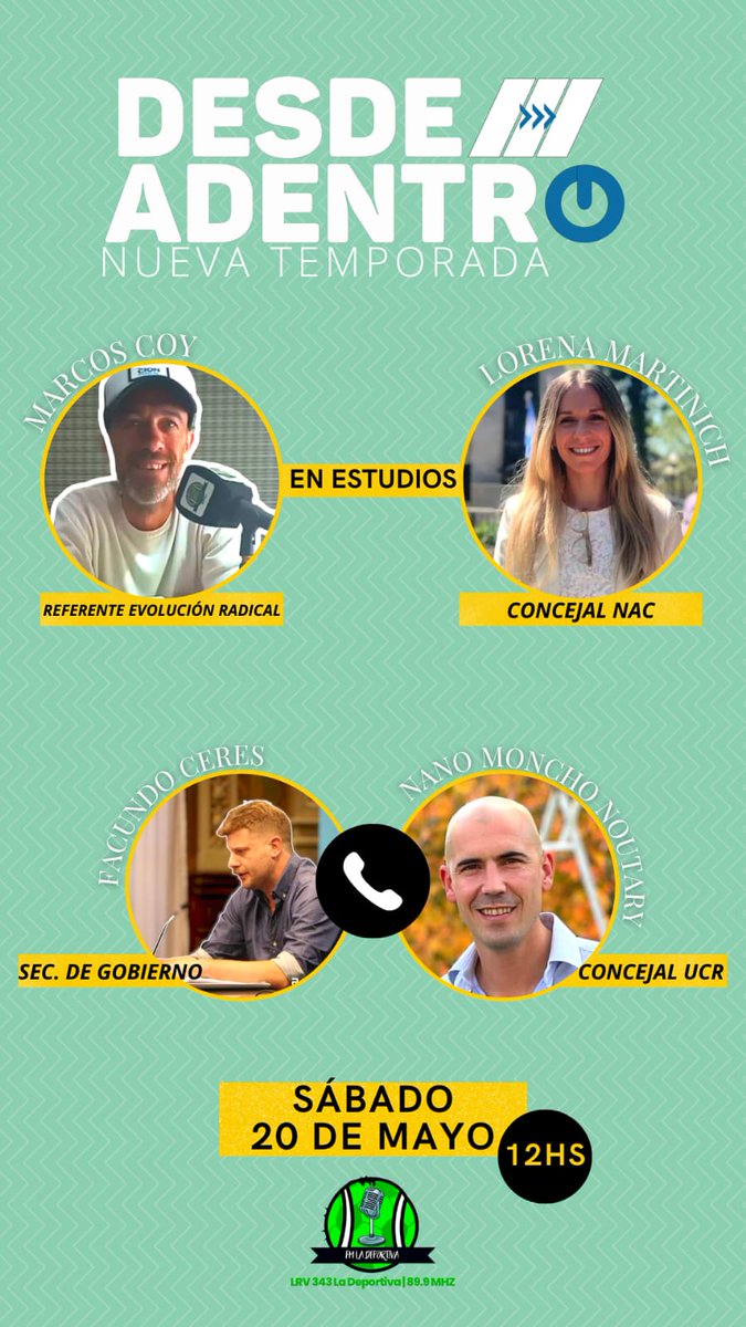 Ellos son nuestros invitados para nuestra 1ra emisión de este 2023
#política #Carmendeareco