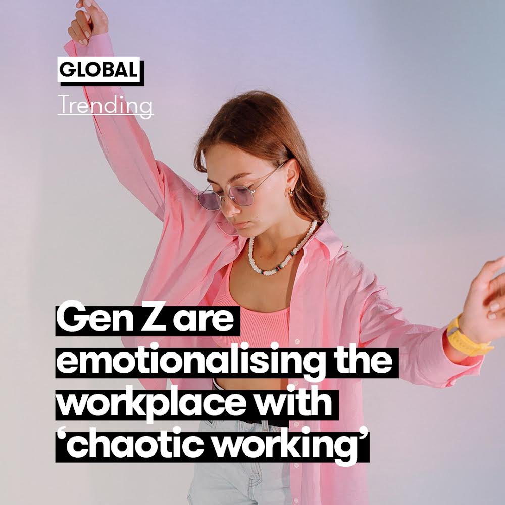 BseenDigitalbsd's tweet photo. This week on The Feed: Gen Z celebrate ‘chaotic working’, marked by floods of TikTok’s showing theoretically unhinged and proudly annoying behaviour in the workplace ⬇️

https://t.co/5OkE5EEBq4 https://t.co/7RjU3ZmS1v