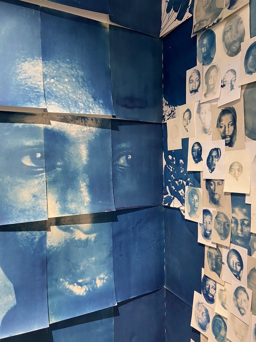 There is a little gem of an exhibition 
at <a href="/AutographABP/">Autograph</a> curated by Bindi Vora 

Eric Gyamfi: Fixing Shadows – Julius and I 💙