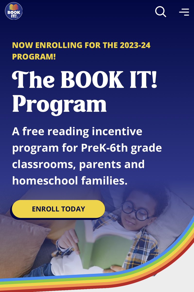 Book It is back!!!! Read books, get free pizza?! Yes and yes. 📖 🍕 bookitprogram.com