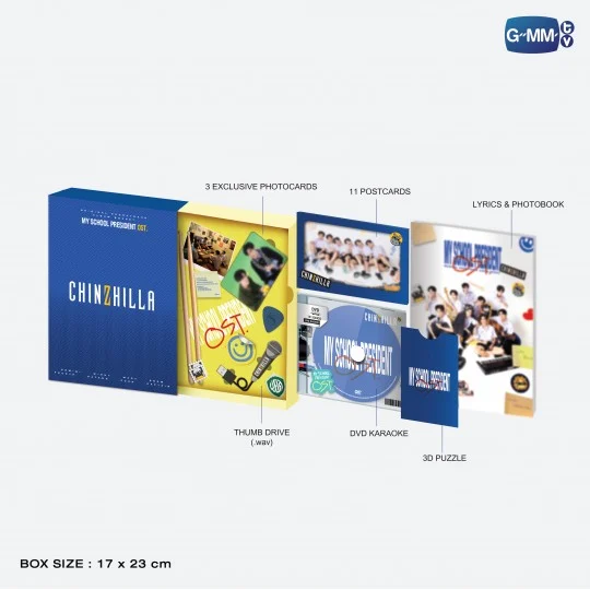LMMYGO's tweet photo. [PRE-ORDER/MY GO 🇲🇾]
MY SCHOOL PRESIDENT ORIGINAL SOUNDTRACK ALBUM BOXSET

☁️ Price: RM240
☁️ Second payment needed
☁️ Deadline: 17/06/23
☁️ Order here: https://t.co/cwoze5vNDz

#LMMYGroupOrder #LMMYupdate_byGMMTV https://t.co/iBtM64bakA