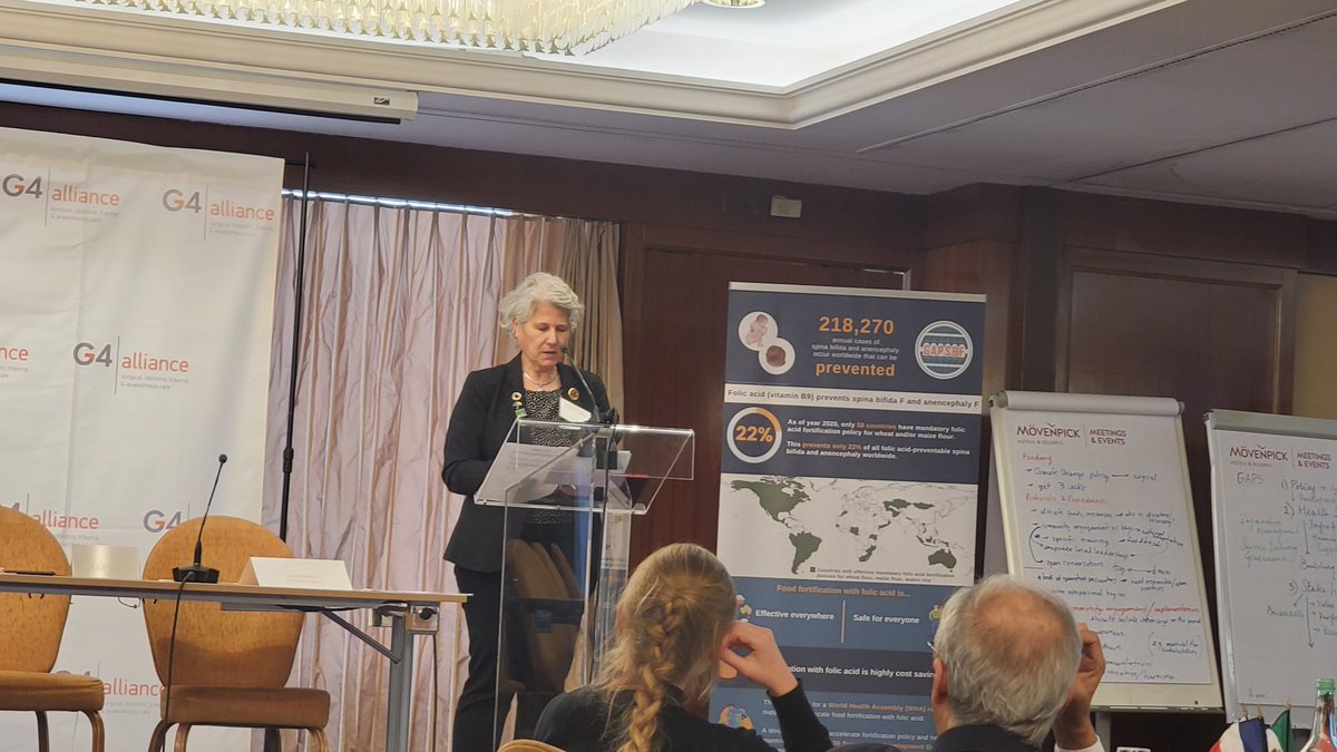 There is no #healthworkforce without a #surgicalworkforce, and there is no surgical workforce without #nurses_midwives - said Pamela Ciprino - a surgical capacity building should also focus on #nurses_midwives, who are at the center of #healthcaredelivery 
@theG4Alliance