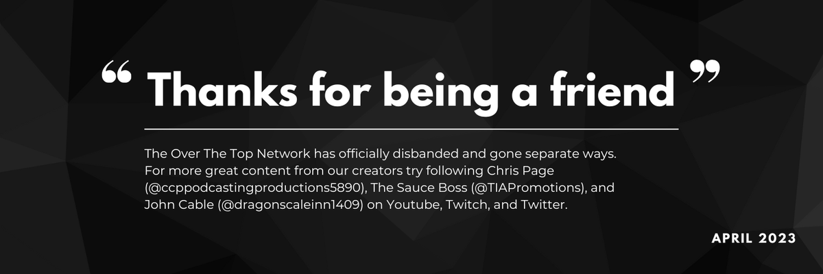 Over the Top (@ott_network) on Twitter photo 