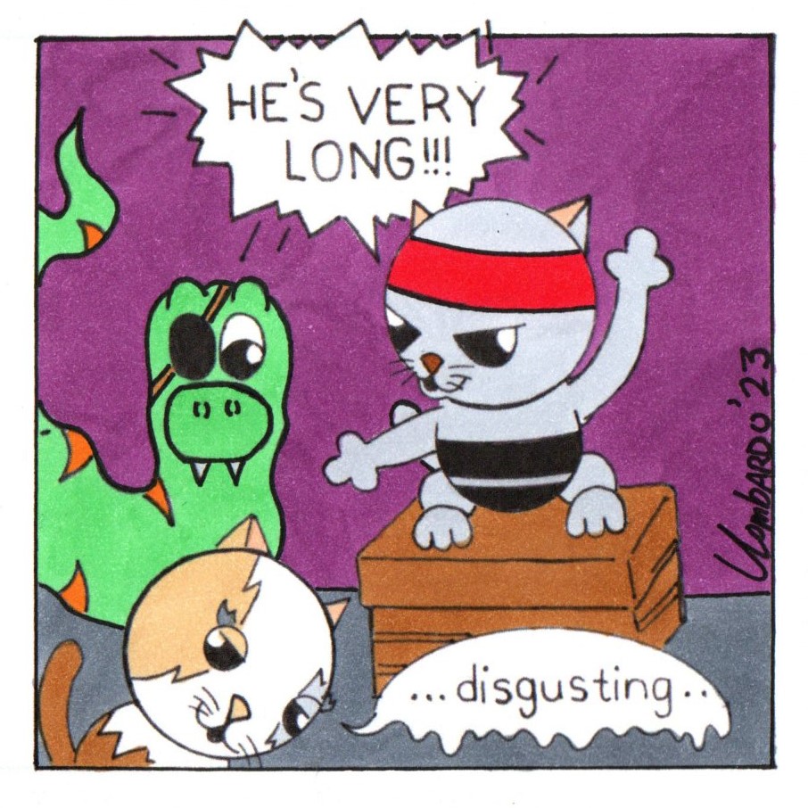 slap_comics's tweet photo. More Sunday Comics
https://t.co/xf8VpNLWWs
#comicstrips #comics #cartoonistsofinstagram #cartooncats #cartooning #artwork #comicstriphumor #cartoonist #mayflowers #aprilshowers #doubleentendre #snakehumor #superherocomics #sundayfunday https://t.co/6qIXR1Vt98