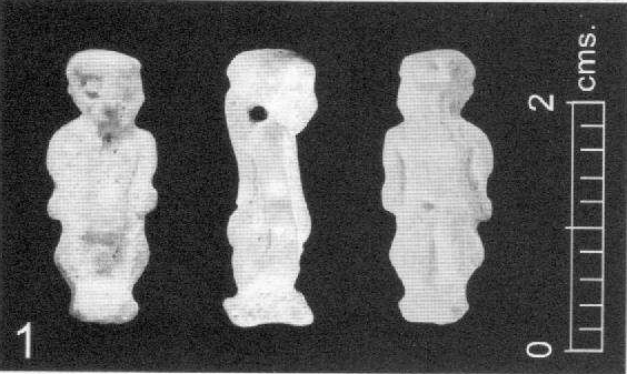projecteuemot's tweet photo. Amulet de tipus egipci de faiança que representa Ptah Patec.
Només s’han conservat tres fotografies dels anys 70, en blanc i negre 
Dimensions: alt, 22 x ample, 9 i gruixut, 7 mm. Antiga col·lecció particular, avui desaparegut. (De Nicolau, 1983: 207-208).
https://t.co/o2TBsqt5o3 https://t.co/y2jCgm26up