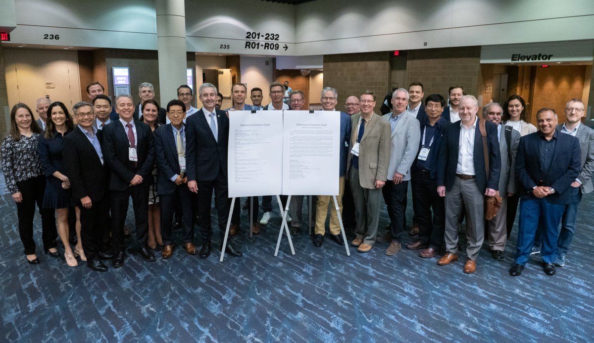 HRSonline's tweet image. Yesterday, #HRS2023 hosted the "2nd World Forum on CIED Follow-Up." HRS, @escardio, @APHRSOfficial &amp;amp; @LAHRSonline1 — all major #CIED vendors &amp;amp; middleware companies — agreed to collaborate on making truly interoperable data streams a reality.

#digitalhealth #EPeeps #globalEP