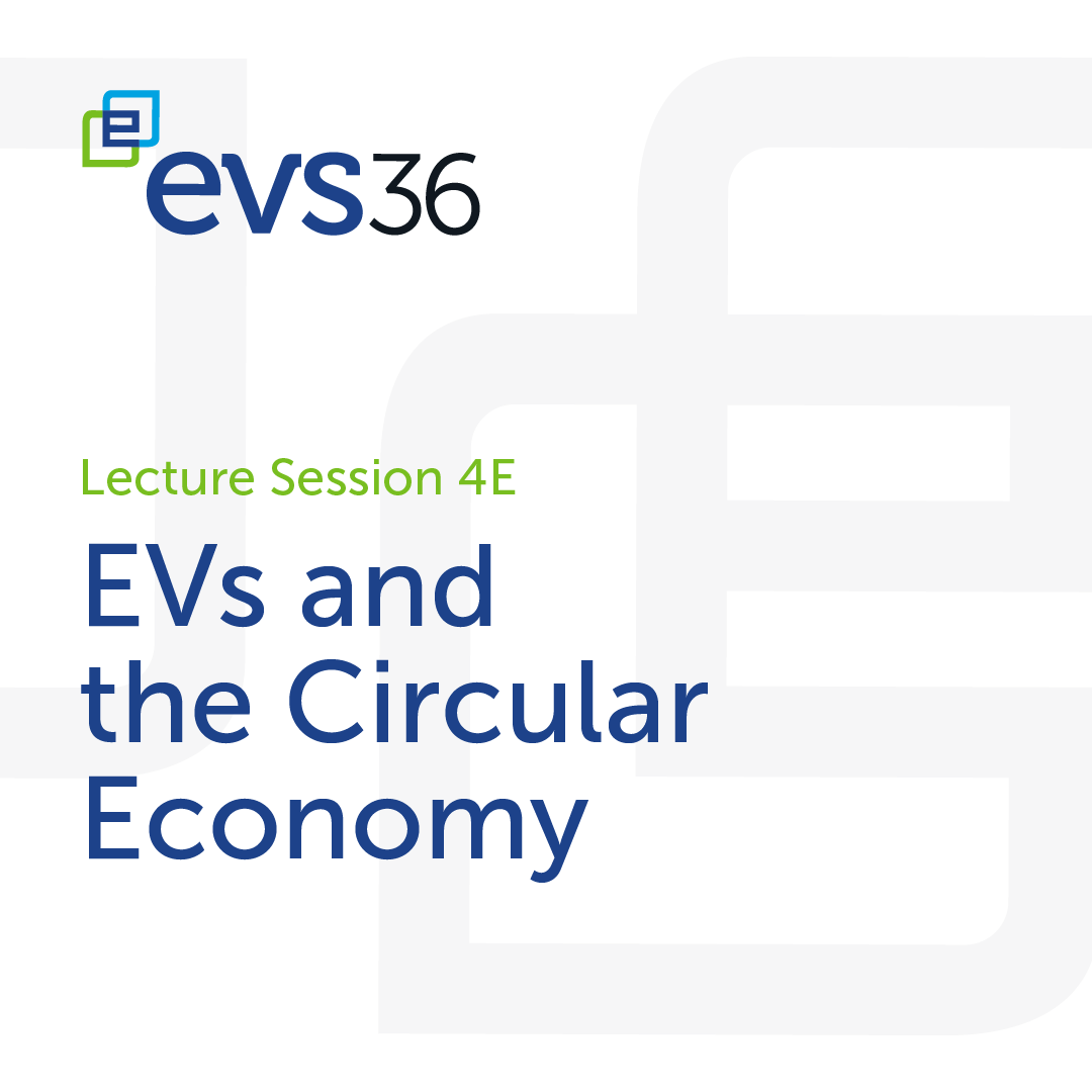 EVS36CA's tweet photo. #EVS36 is the place to be to discuss EVs and the Circular Economy! Join Session 4E to learn from our engaging speakers about lithium-ion battery recycling technologies, opportunities and challenges of the raw material industry, and more. https://t.co/sBBeUh23GJ https://t.co/DE89ZT6mfj