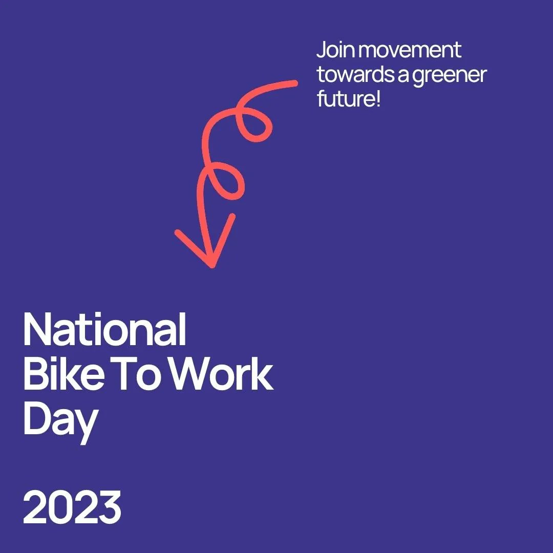 qfindsio's tweet photo. 🚴‍♀️ National Bike to Work Day! 🚴‍♂️

Let's embrace a healthier lifestyle, protect the environment, and beat traffic by pedalling our way to work. 🌍💪

#BikeToWork #CyclingCommunity #GreenerCommute #HealthyHabits #PedalPower #SustainableLiving #CycleEverywhere https://t.co/wZNgStPFjZ