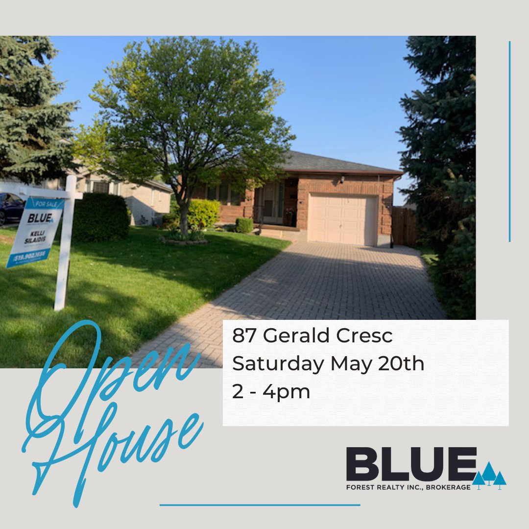 It's the LONG weekend! Check out these gorgeous home!

#openhouse #forsale #ldnont #londonrealestate  #519ldn #realestate #stthomas #elgincounty  #homebuyers #househunting #weekend #mightyfineresults #realtorlife #realtoring #blueforestrealty #soldbyblue #longweekend #victoriaday