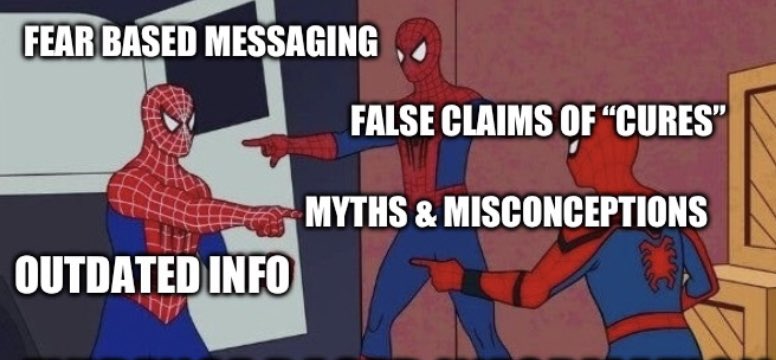 There is a Multiverse of Misinformation surrounding online #foodallergy info.

A LOT has changed in our understanding of food allergies in recent years…it’s important to vet info &amp; understand if/how it pertains to you before letting it impact your life.
#FoodAllergyAwarenessWeek