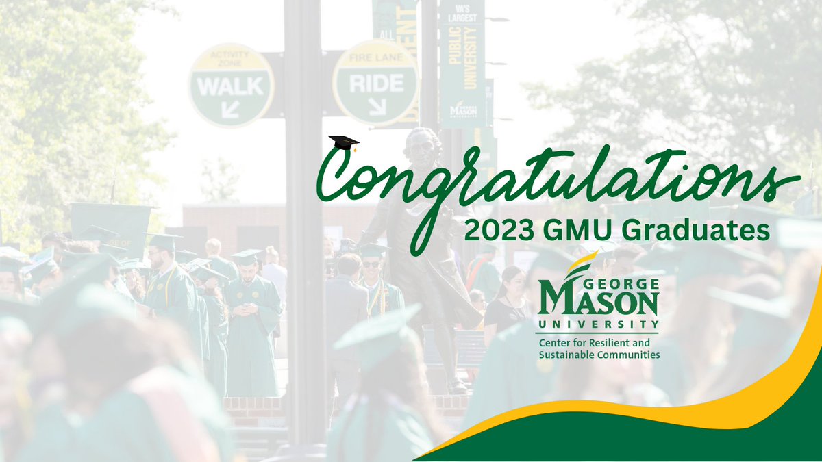 A warm congratulations to George Mason's Class of 2023. 🎓💛💚

We wish you the best of luck in the next chapter of your lives! #MasonNation #MasonGrad