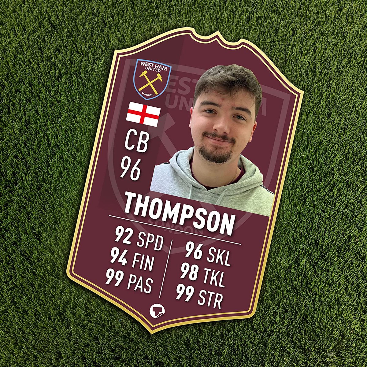 Footballgiftid1's tweet photo. West Ham Personalised Stats Card Sign £24.99 & £2.99 delivery
https://t.co/QDNwf9PhhW
#whu #WHUFC #westham #westhamunited #COYI #westhampersonalised #westhamkids #westhamboys #westhamyouth #westhamjunior #westhamhome #westhamgifts #footballstatcard #fifastats #fifacards https://t.co/WLS3LdoFti
