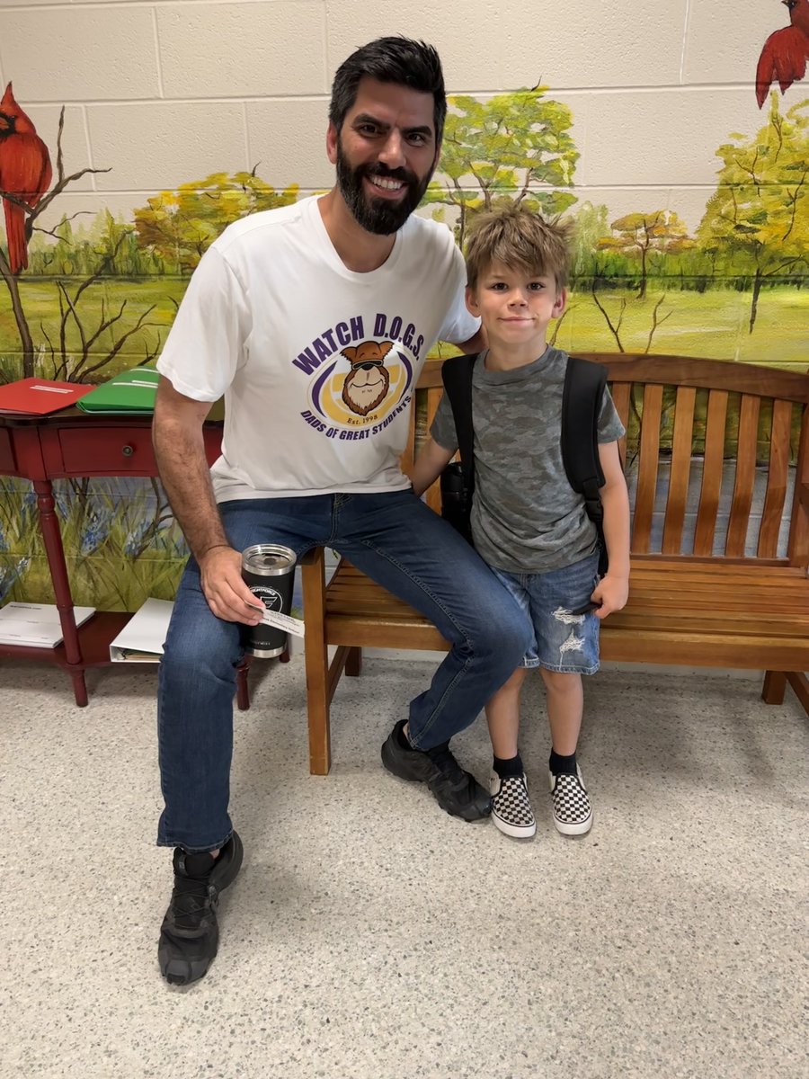 Thank you, Mr. Biesemeyer, for being a Watch DOG today! We appreciate you getting this program started at WCE!