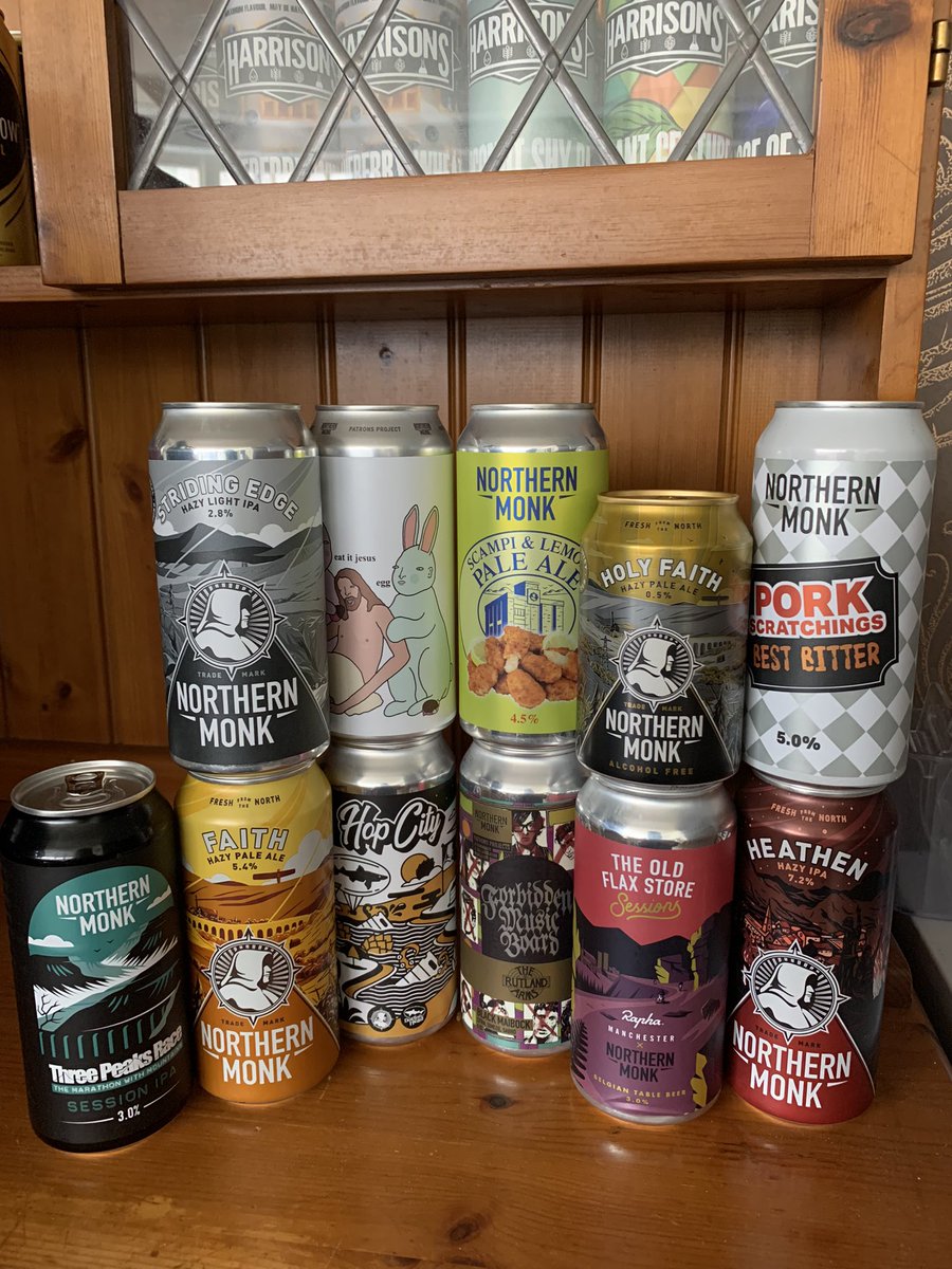 ODPAMR's tweet photo. What’s better than getting beer through the door. Getting a surprise delivery, I thought I’d paused this months order. 
Looks like a good set of beers from @NMBCo and @brewserbeer 

Slight concerned with the scampi fries and pork scratchings!!! https://t.co/OHgqnB3WMM