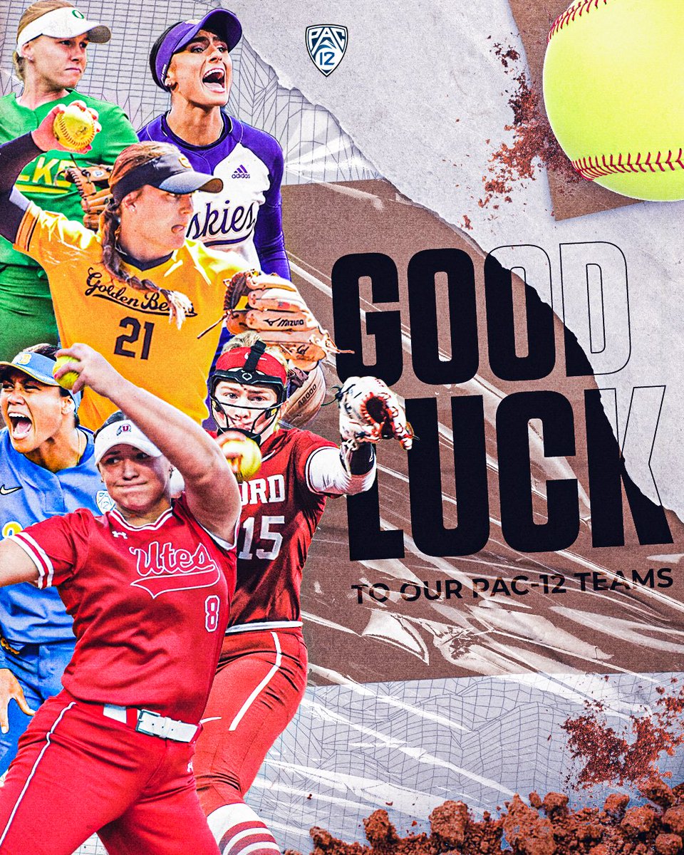 Good luck to our six #Pac12SB squads starting on the #RoadToWCWS today! 🥎