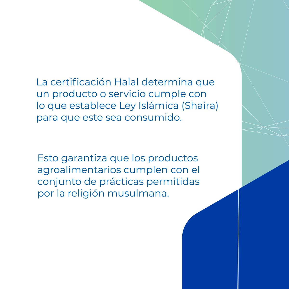 ComunidadCASSA's tweet photo. Conoce más sobre nuestros estándares de calidad en la producción de azúcar ✅

Nuestros productos cuentan con la certificación Halal, la cual garantiza que nuestra azúcar cumple con los requisitos del mercado musulmán. 

#SomosCASSA #AzúcarViajera #EnergíaParaLaVida https://t.co/pRsTsba0yb