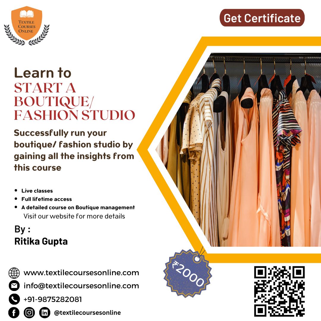 'Learn the ins and outs of boutique management and turn your passion for fashion into a successful business with our comprehensive course.'
.
#boutiquemanagement #fashionbusiness #entrepreneurship #smallbusiness #onlinelearning #success #careerdevelopment #skillsbuilding