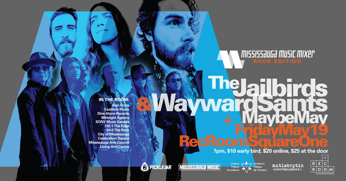 Mississauga_M's tweet photo. See you @ 7pm TONIGHT for the Mississauga Music Mixer - Rock Edition! 

Tickets available at the door! https://t.co/yoOVFAdVrl