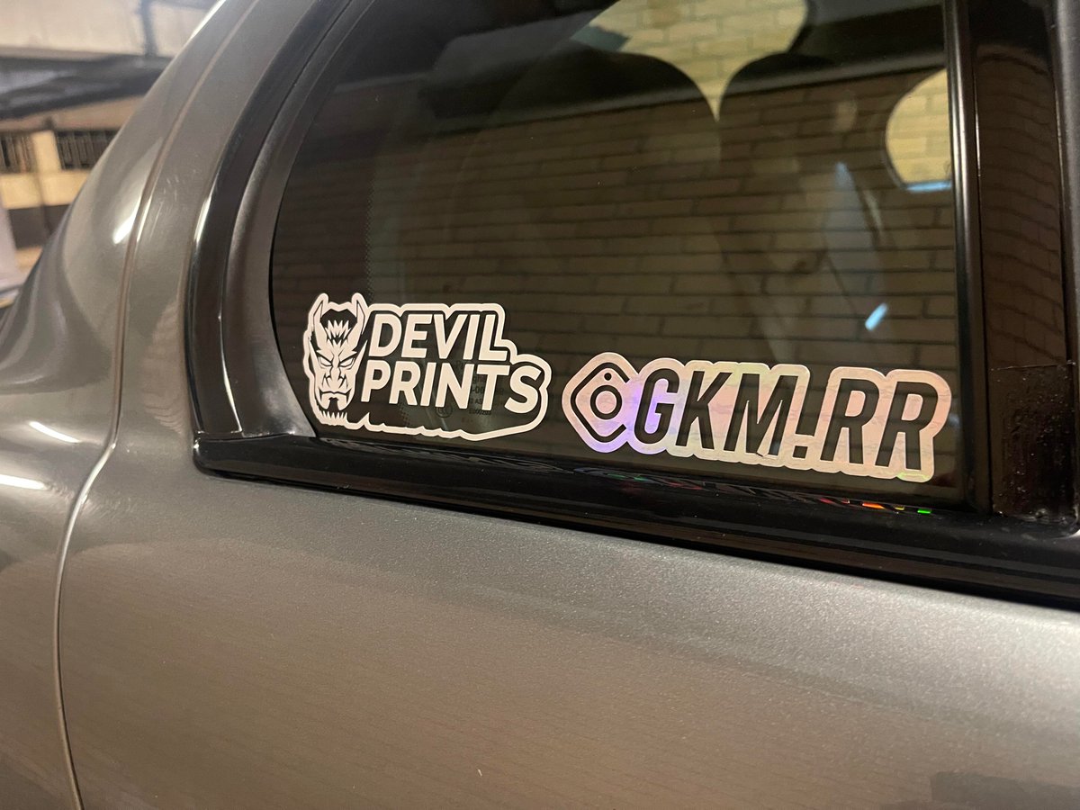 DevilPrintsUK's tweet image. Silver chrome by design, oil slick by reflective! What's not to love? #devilprints #devilprintsuk #custominstagram #instagramdecal #instagramsticker #carsticker #cardecal #carsofinstagram #jaguar
