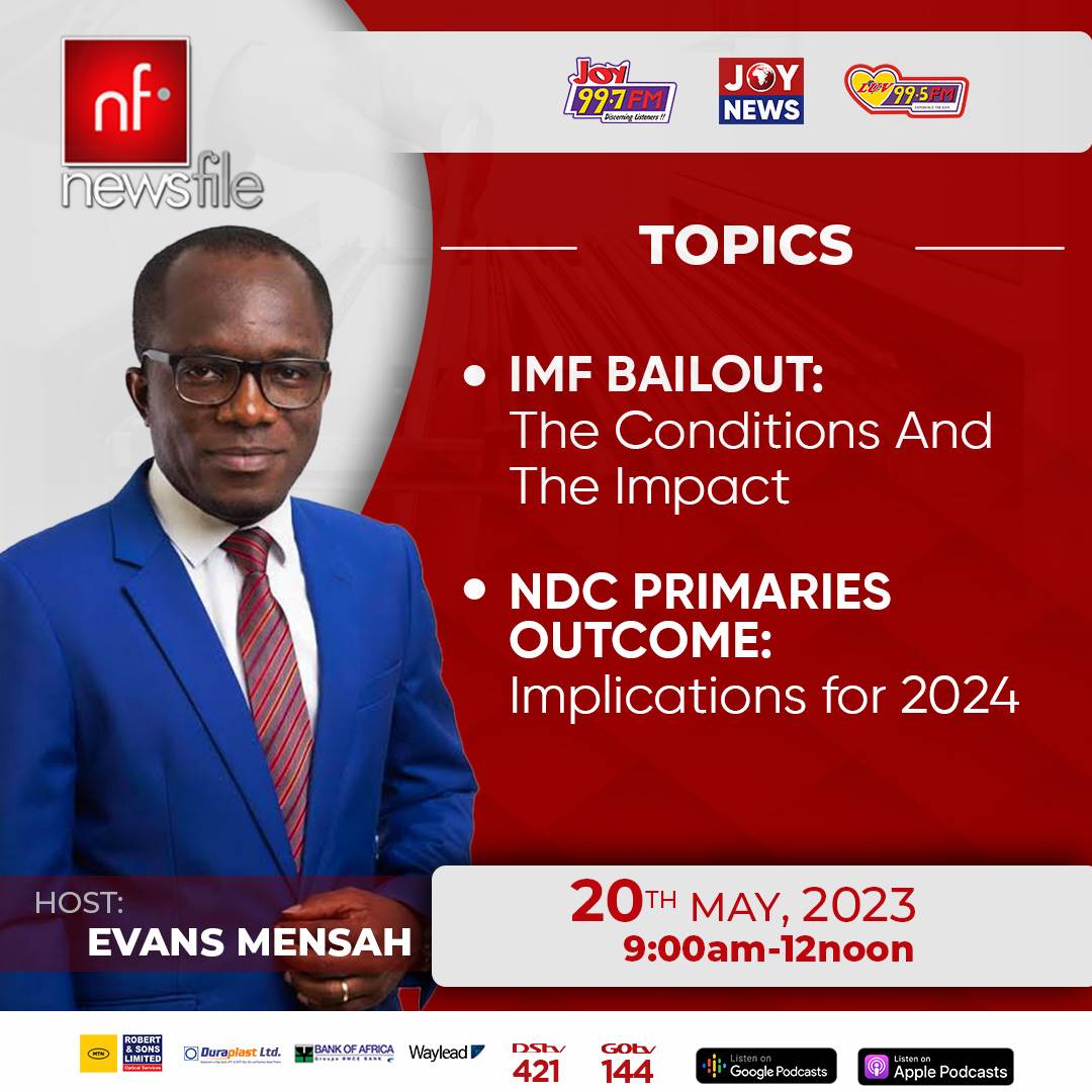 JoyNews on Twitter up tomorrow on Newsfile, we breakdown the