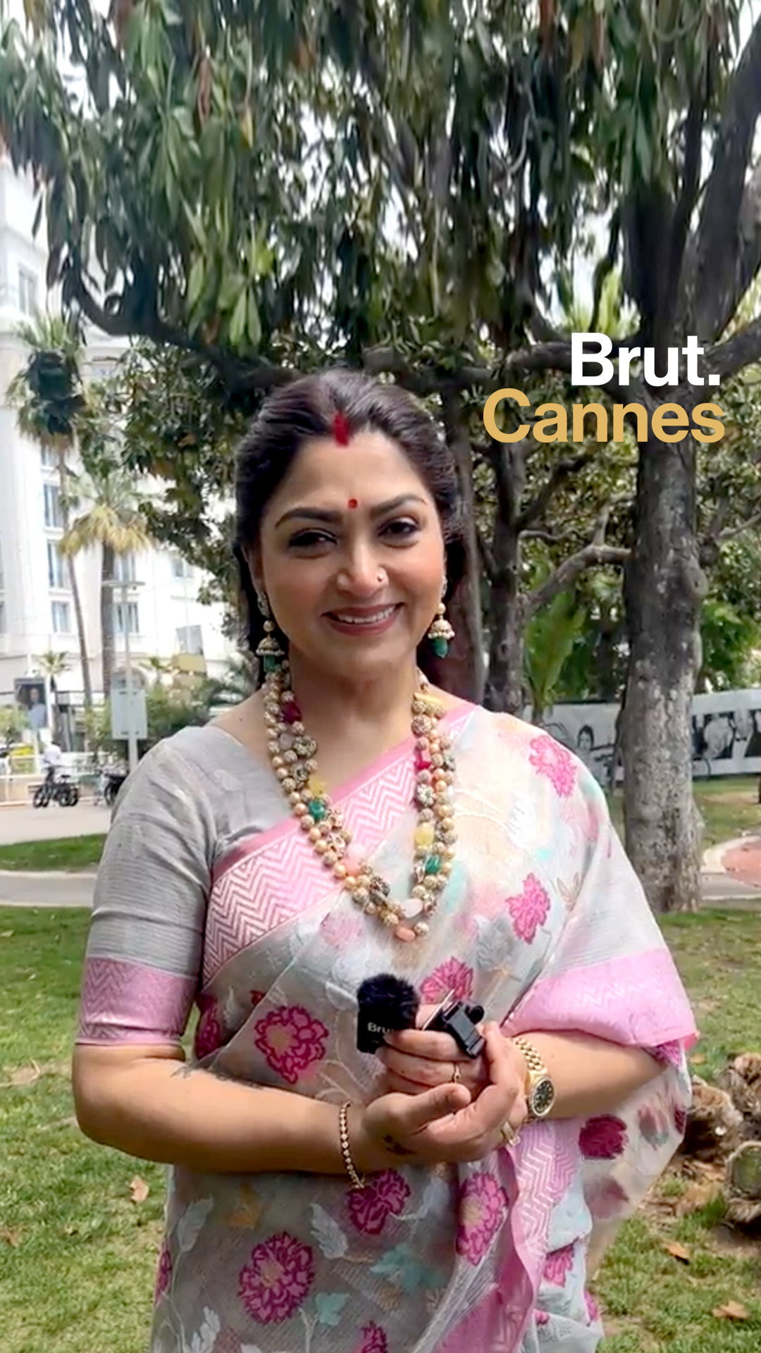 Brut India on X: I think people in South are a little ahead of times.  Actor and politician Khushboo Sundar discussed Indian cinema and recounted  her battle with an abusive father in